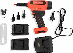 Аккумуляторный заклепочник для резьбовых заклепок Messer M3000 с принадлежностями