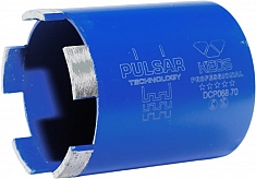 Алмазная коронка для сухого сверления подрозетников с микроударом Keos Pulsar M16 68/70 мм