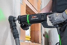 Эксплуатация дрели для сухого алмазного бурения Eibenstock EHD 1500 Set